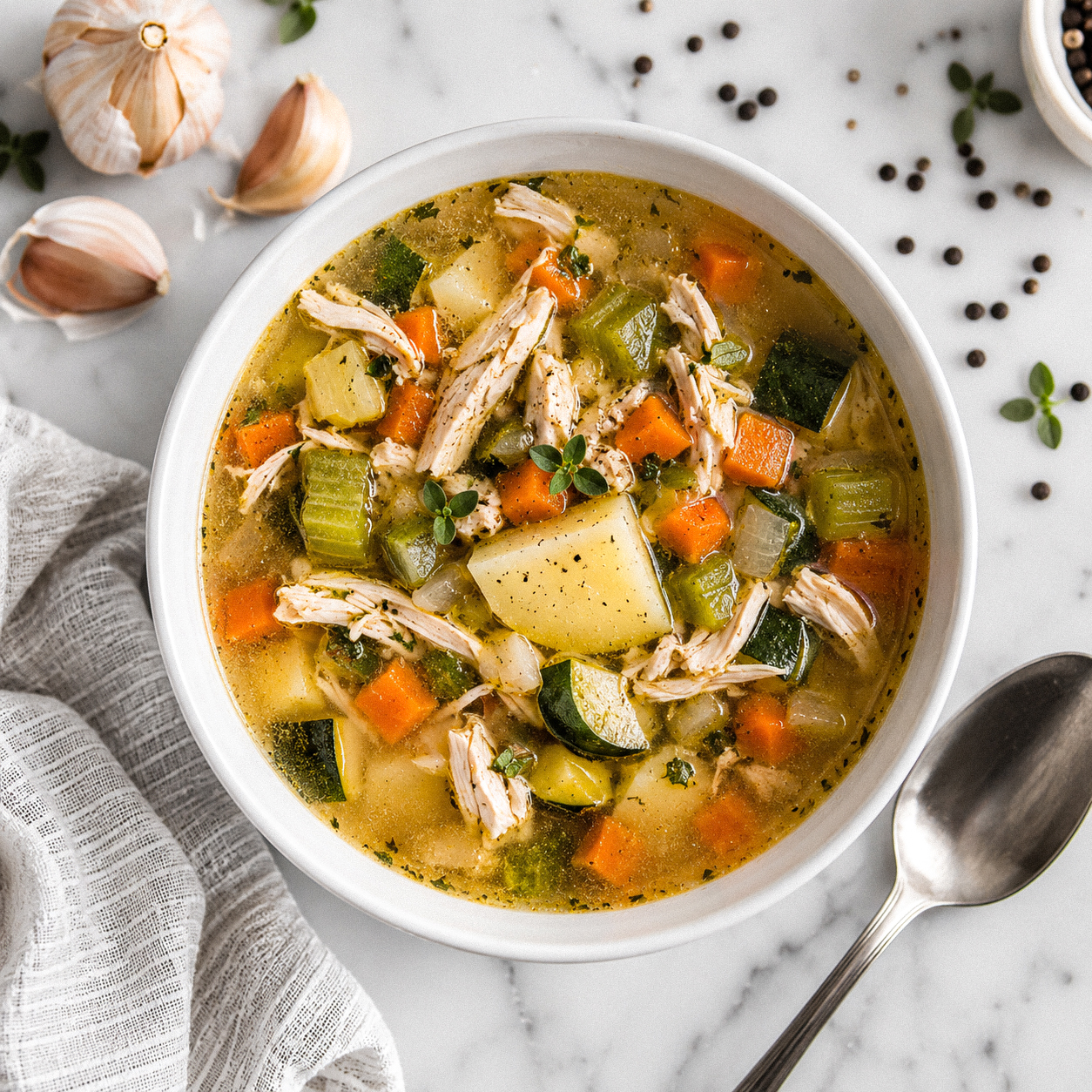Sopa de pollo